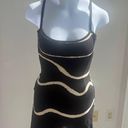 The Black Wave Mermaid Hem Knit Midi Dress Size 0 Photo 2