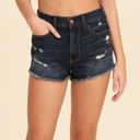 Hollister  High-Rise Vintage Ripped Dark Wash Photo 0