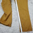 prAna  Sancho Slim Chino Pants Women's Size 10 Brown Yellow Organic Cotton Photo 10