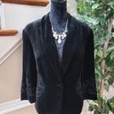 Style & Co . Women's Black Polyester Long Sleeve Single Breasted Jacket Blazer 16W Photo 0