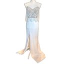 Dress the Population  Roselyn Lace Detail Gown Bridal Boho Bachelorette Size XS Photo 2