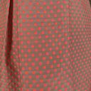 Esley  Mini Skirt Pink 3D Polka Dots Pleated Retro Tennis Prep Twee Size Small Photo 2