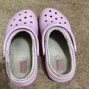 Crocs Pink  Fuzzy Photo 1