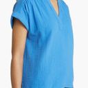 Tommy Bahama Blue Coral Isle Gauze Top Size Small Photo 1