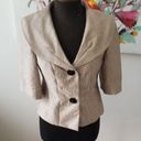 Dress Barn  Gold Jacket sz8  Photo 4