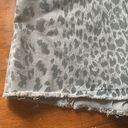 KanCan women's XL denim shorts gray leopard cheetah print grey jean cute 31 Photo 4