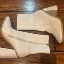 White Heeled Boots (gogo boot Photo 1