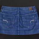 American Eagle Y2K Low Rise Denim  Mini Skirt Photo 1