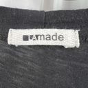 LA Made  Black Long Lightweight Open Front Cardigan Size Large New Photo 4