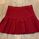 Red Cheer Skirt M Size M Photo 0