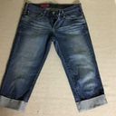 Bermuda Adriano Goldschmied   Shorts Sz 28R EUC Med Wash Rolled Hem Jean Shorts Photo 0