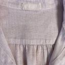 CP Shades  Teton Oversized Linen Long Sleeve Tunic Top in Lilac Size Small Photo 7