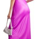 L'Agence New  Akiya Satin Slip Midi Dress Pink Size S Photo 1