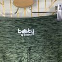 Booty By Brabants  Olive Green Spacedye Marled Leggings One Size Photo 9