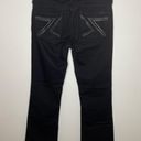 7 For All Mankind 7 for all men kind black flynt long wide leg pants Photo 1