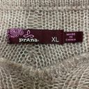 prAna Shelby Poncho Dusty Rose Wool Blend Sweater Size: XL Photo 10