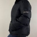 Guess Vintage Y2K Black Mock Neck Zip Up Down Puffer Winter Jacket Photo 2