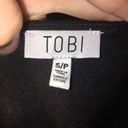 Tobi  S v-neck faux wrap blouse Photo 2