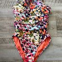 Bleu Rod Beattie Party Animal Key Hole Swimsuit Photo 0