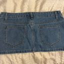 SheIn mini jean skirt Photo 1