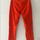 Lululemon  Align High-Rise Lined Crop 23" in Solar Orange Neon Size 6 Leggings Photo 8