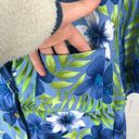 st. john's bay Vintage St.John’s Bay Hawaiian Tropical Floral Leaf Print Shirt Size 16 Photo 6