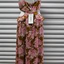 Likely  Katerina Dress Womens Size 10 Pink Floral Cut Out Sleeveless Midi Photo 5