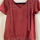 Modcloth Flowy Lace Blouse | Size Small | EUC Photo 15