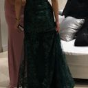 Jovani Emerald Green Sequin Corset Mermaid Prom Dress Photo 6