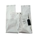 Rag and Bone  Denim White Distressed High Waist Straight Leg Maya Jean 27 Photo 1