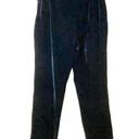 Ralph Lauren  Black Velvet High Waist Pants Size 10 Photo 0