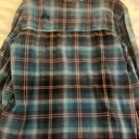 American Eagle Oversized Plaid Button Down Photo 2