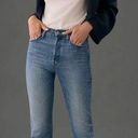 MOTHER Denim MOTHER The Tomcat High-Rise Ankle Fray Jeans 32 NWT Photo 0