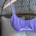 PacSun Eco Lavender Velvet Tank Bikini Top Size Large Photo 2