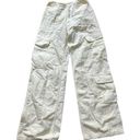 ZARA  Yellow Green Cargo Pants With Pockets Sz 0 Photo 0