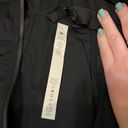 Lululemon Black Cropped Rain Jacket Size 4 Photo 3