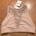 Forever 21 NWT Dusty Pink Lace Sports Bra 💗 Photo 0