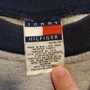 Tommy Hilfiger Vtg  Sweater Spell Out Logo Big H Sz M Pullover Jumper Sweatshirt Photo 3