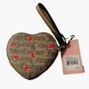 Juicy Couture 🆕️❤️ NWT  Red Heart Wristlet Valentine Logo Coin Purse ❤️🆕️ Photo 1