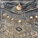 Apt. 9  Studded fold Down pocket bootcut jeans Photo 5