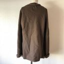 Vince  Jacket Size L Thick Wool Open Front Brown Sugar Warm Cozy Neutral Earth Photo 13