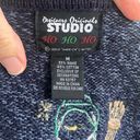 Vintage Blue Designers Originals Studio  Christmas Sweater Size M Photo 8