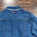 Tommy Hilfiger  • vintage denim jacket zip front trucker logo blue jean 90s y2k Photo 11