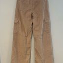 American Eagle  Pants Super High Rise Baggy Wide Leg Cargo Corduroy Sz 2 / 26 NWT Photo 4