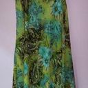 Lane Bryant  18/20 Maxi Skirt Tropical Floral Paisley Boho Pull On Photo 0