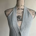 Vince  V-Neck Sweater Vest Gray Ss XS Photo 2