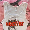 American Apparel y2k hooters print cut out ribbed tank top Photo 4