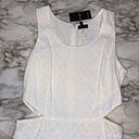 Jessica Simpson Marisa White Eyelet Cut Out Dress Photo 3