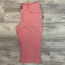 Sonoma Pink Denim Capri Stretchy Women's Jeans Size 8 Photo 5