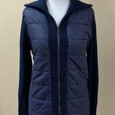 Liz Claiborne  Navy Knit / Puff Jacket Photo 0